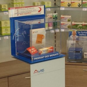 Produktaufsteller Werbetechnik Saarbrücken Beschriftung Saarland