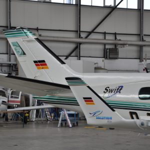 Flugzeugbeschriftung Werbetechnik Saarbrücken Beschriftung Saarland