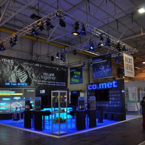 co.met - E-World co.met Messestand Essen Messebau Saarbrücken