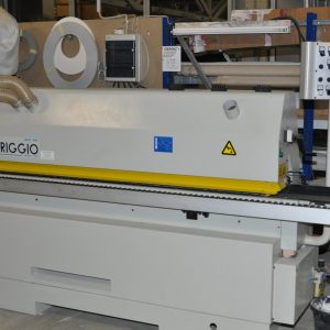 Kantenanleimmaschine Produktion Messebau Saarland