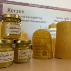 Kerzen aus 100% Bienenwachs Imkereibedarf Saarland Imkerzubehör