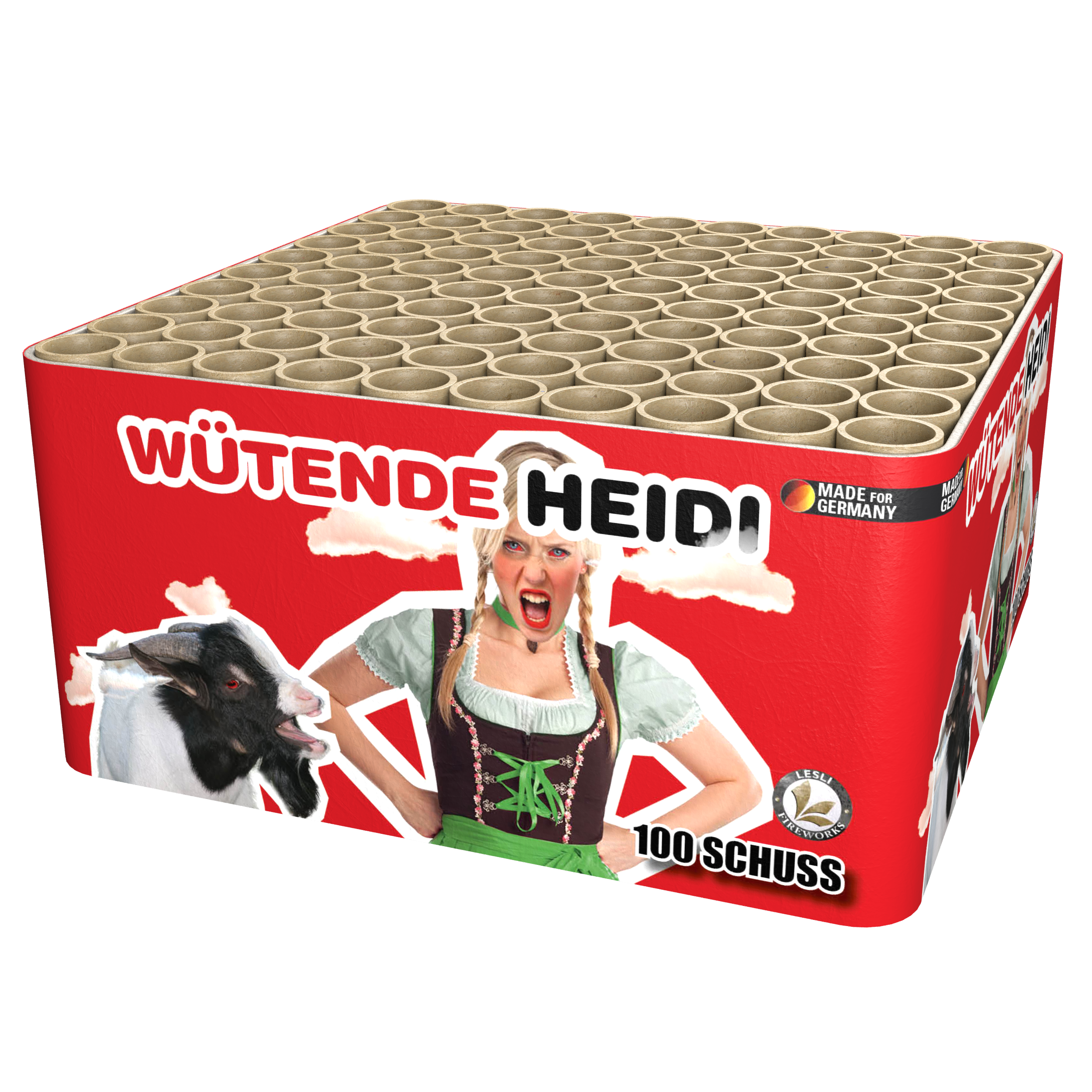 Wütende Heidi Feuerwerksverkauf Saarland