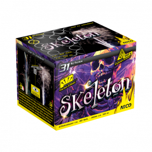 Skeleton Feuerwerksverkauf Saarland